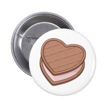 Herzkeks Anstecknadelbutton