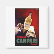 Herzlicher Campari Kühlschrankmagnet