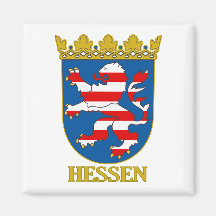 Hessen (Hessen) COA Magnete