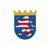 Hessen-Wappen Postkarte