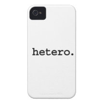 hetero. iPhone 4 Case-Mate hülle