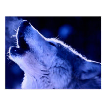 Heulenwolf Postkarte