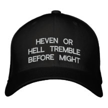 HEVEN ODER HÖLLE ERZITTERN VOR MACHT BASEBALLCAP