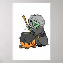 Hexe Plakat