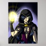 Hexe Plakatdruck