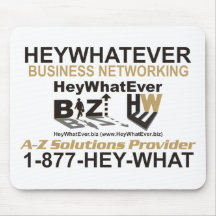 HeyWhatEver Geschäft Mousepads