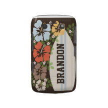 Hibiskus-Surfbrett-BlackBerry-mutiger Kasten Blackberry Bold Cover