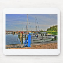 Hiddensee Hafen Mauspads