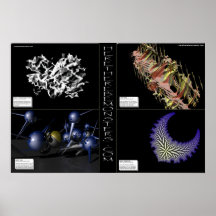 Hier gibt es Monster 4 Satz Plakate