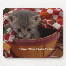Hier Mousie… Mousepads