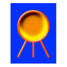 Hieroglyphe Sonne hieroglyph sun Postkarten
