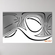 Hieroglyphen 5 posterdruck