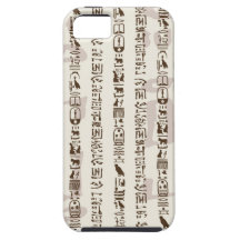 Hieroglyphics iPhone 5 Cover