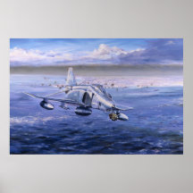 High Rollers over Kuwait by Rick Herter Print