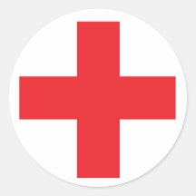 Hilfe-Ausrüstungs-Zeichen Runde Sticker