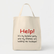 Hilfe! (Junggeselle-Party) Tasche