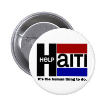 Hilfshaiti-WOHLTÄTIGKEIT-ENTWURF Anstecknadelbutton