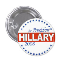 Hillary Clinton-Knopf Anstecknadelbuttons
