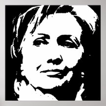 Hillary Clinton-Plakat