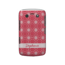 Himbeerrosa Sternexplosion-BlackBerry-mutige Case- Blackberry Hüllen