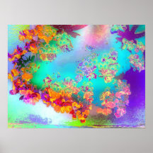 Himmel der Blumen Posterdrucke