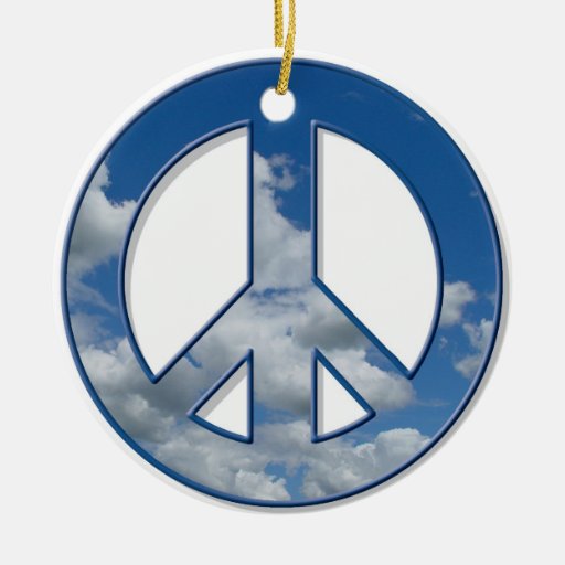 Himmel-Friedensverzierung Weihnachtsbaum Ornament