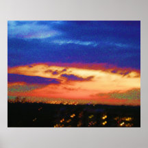 Himmel-Schuss Toronto Nord Poster