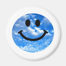 Himmel-smiley Magnete