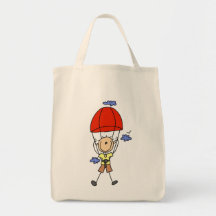 Himmel-TauchStrichmännchen Tasche