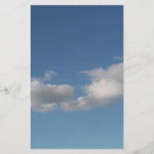 Himmel und Wolken Flyerdesign