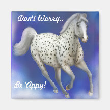 Himmlischer Leopardappaloosa-kundengerechter Magne Magnete