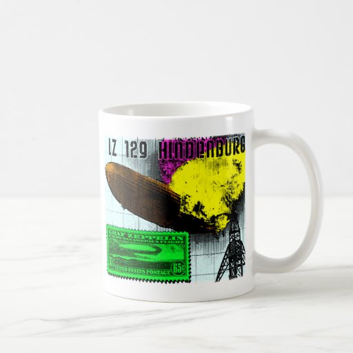 Hindenburgburning Kaffeetassen