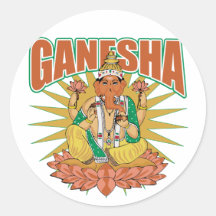 Hindu Ganesha Sticker