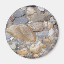 Hineingegossene Kiesel Kühlschrankmagnet