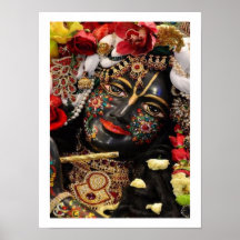 Hingabe zu Radha Krishna Plakatdruck
