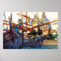 Hinter dem Gruß durch John Singer Sargent Posterdrucke