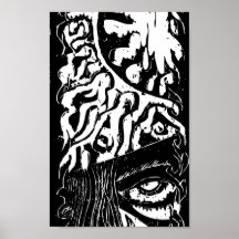 Hinter mir posterdruck