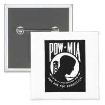 Hinterer Knopf KRIEGSGEFANGEN MIA Pin Anstecknadelbuttons