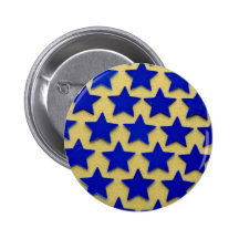 Hintergrund der blauen Sterne Buttons
