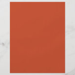 Hintergrund-Farbe - gebrannte Orange Personalisierte Flyer
