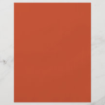 Hintergrund-Farbe - gebrannte Orange Personalisierte Flyer