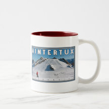 Hintertux - der Gefrorene Stab Tee Haferl