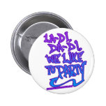 HIP-HOP ANSTECKNADELBUTTON
