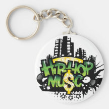 HipHop Music Keychains