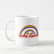 HIPPIE FÜR IMMER TEETASSE