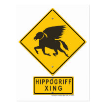 Hippogriff XING Postkarte