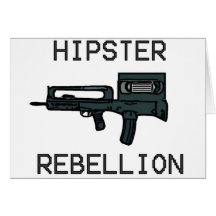 Hipster-Aufstand Karten