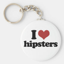 Hipster des Herzens I Schlüsselbänder