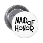 Hipster-Trauzeugin Button