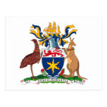 Hobart-Wappen Postkarte